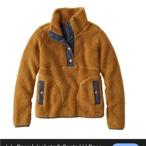 L.L. Bean Women's sherpa Fleece Pullover